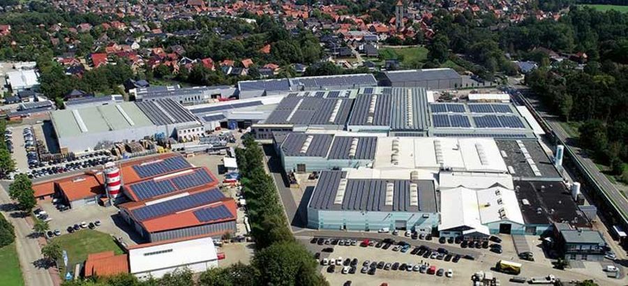 Glüpker Blechtechnologie Standort in Neuenhaus Glüpker Blechtechnologie Standort in Neuenhaus