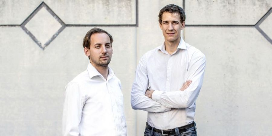Patrick Thévoz (CEO) und Dr. Adrien Briod (CTO) von Flyability Patrick Thévoz (CEO) und Dr. Adrien Briod (CTO) von Flyability