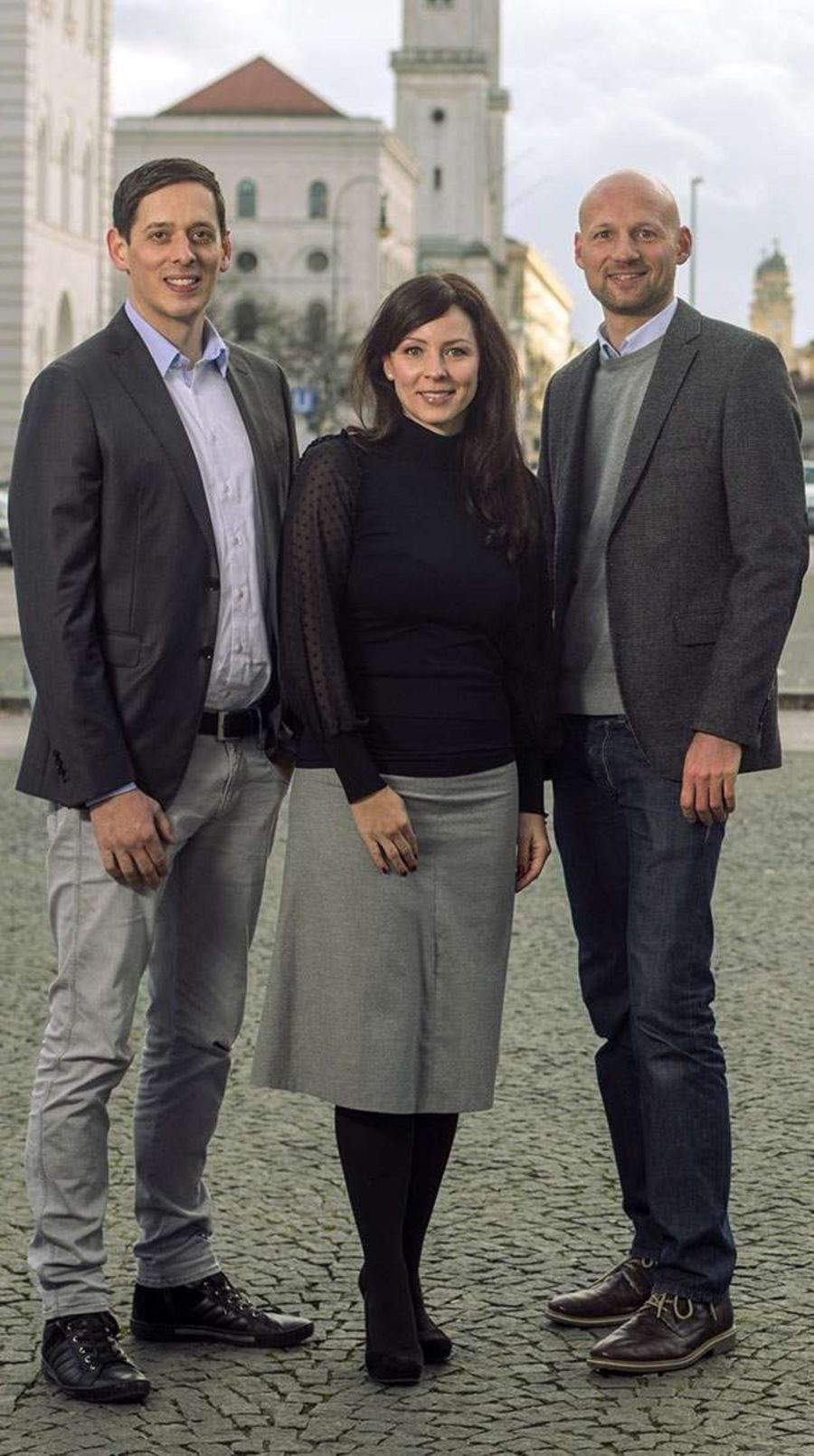 Das Gründerteam: Nico Polleti, Christina Polleti sowie Andreas Schuierer Das Gründerteam: Nico Polleti, Christina Polleti sowie Andreas Schuierer