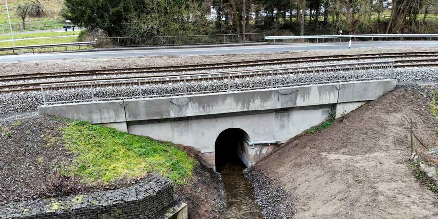 Salcef Bau Sanierung der Eisenbahnüberführung in Alsenz Salcef Bau Sanierung der Eisenbahnüberführung in Alsenz