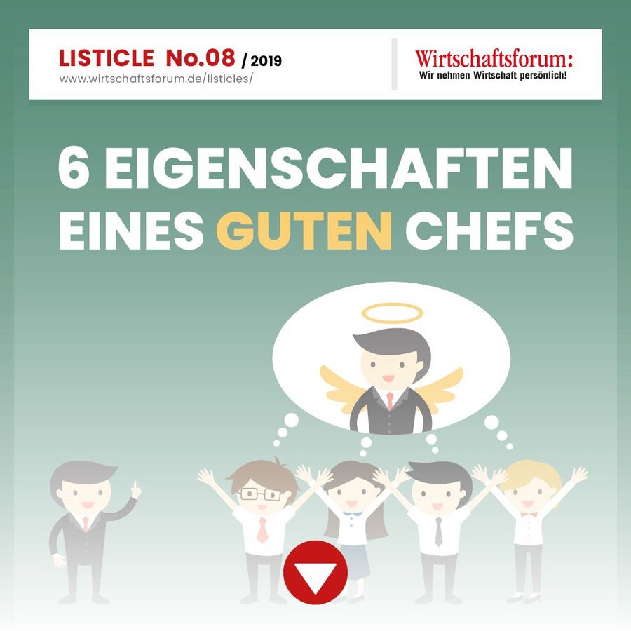 6 Eigenschaften eines guten Chefs