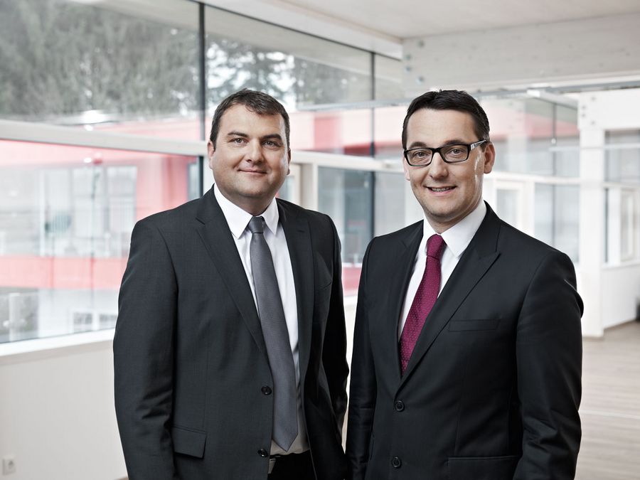 Christian Plainer und Christian Holzinger, Gründer der aqotec Christian Plainer und Christian Holzinger, Gründer der aqotec