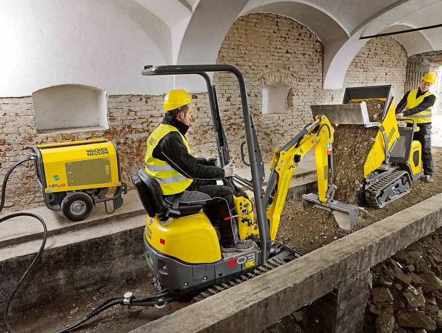 Wacker Neuson Linz GmbH Bagger 803 Dualpower Wacker Neuson Linz GmbH Bagger 803 Dualpower
