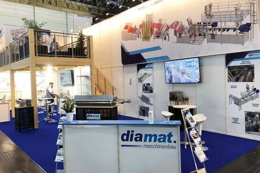 diamat Maschinenbau Messestand diamat Maschinenbau Messestand