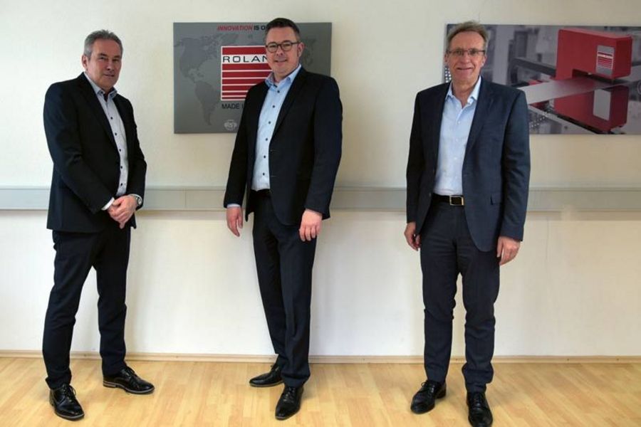 Roland Electronic: Ralf Wilms, Marcus Bartle und Joachim Manz Roland Electronic: Ralf Wilms, Marcus Bartle und Joachim Manz
