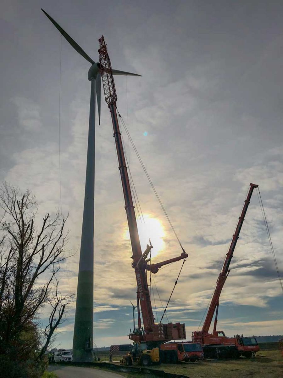 VSB Repowering von Windkraftanlagen VSB Repowering von Windkraftanlagen