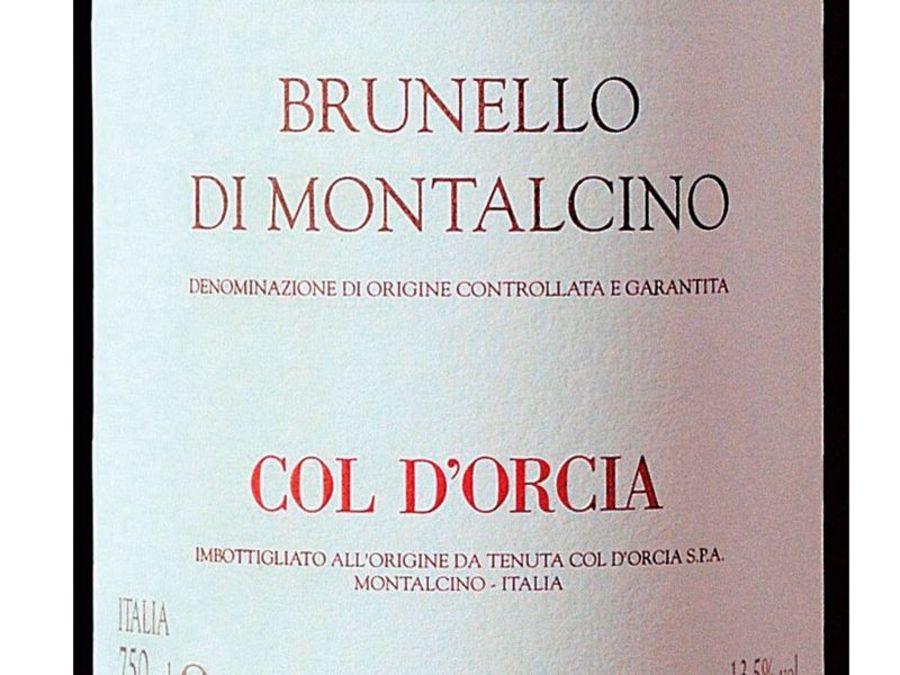 Die Weinsorte Brunello Di Montalcino von Col d'Orcia wurde in Montalcino/Italien angebaut. Die Weinsorte Brunello Di Montalcino von Col d'Orcia wurde in Montalcino/Italien angebaut.