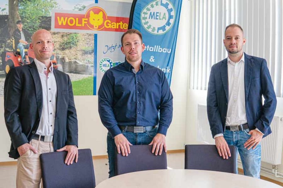 Mela - Roy Göring, Ron Göring und Sebastian Harth, die Investoren der HGH GmbH Mela - Roy Göring, Ron Göring und Sebastian Harth, die Investoren der HGH GmbH