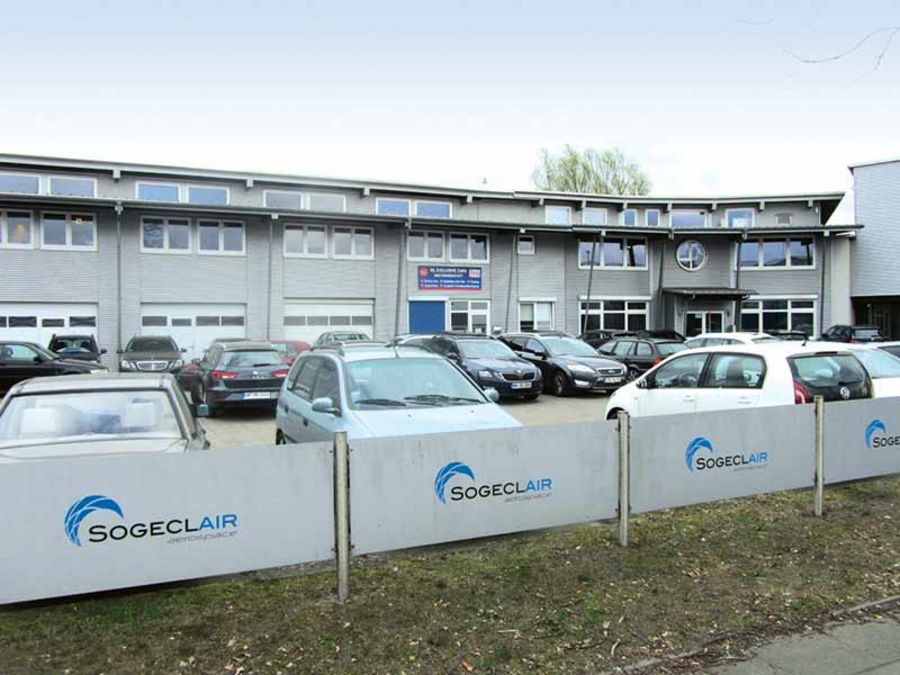 SOGECLAIR Aerospace Hauptsitz in Hamburg SOGECLAIR Aerospace Hauptsitz in Hamburg