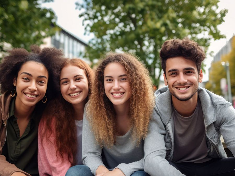 Die junge Generation: Helfer auf dem Weg in eine prosperierende Zukunft