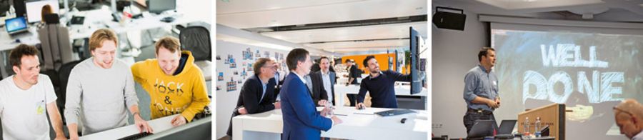 BSI Mitarbeiter, Kunden und Markus Brunold