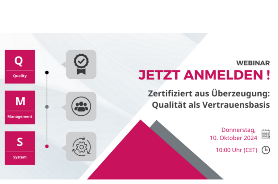 Webinar - Zertifiziert aus Überzeugung
