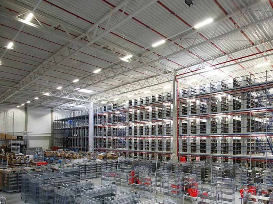 Rauscher F.X. Lagertechnik mehrgeschossige Fachbodenanlage Rauscher F.X. Lagertechnik mehrgeschossige Fachbodenanlage