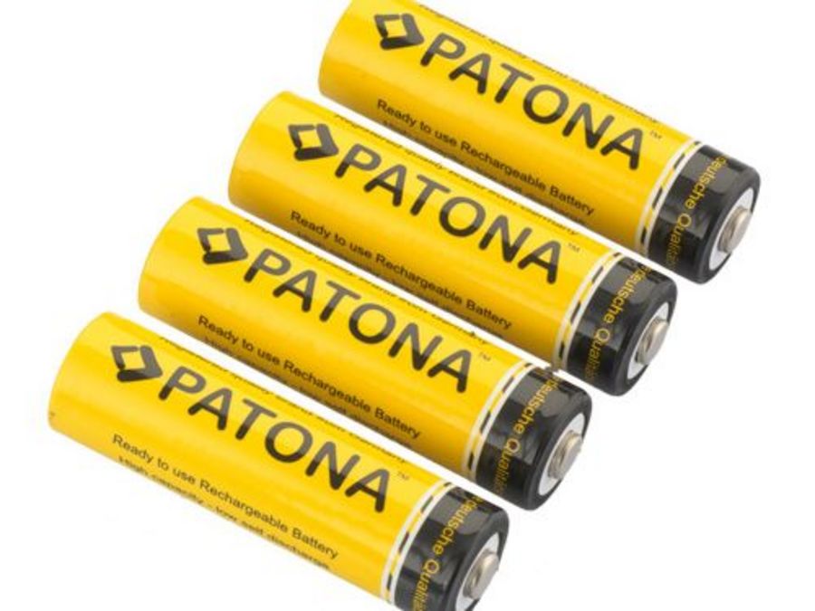 4x Akku AA PATONA MIGNON LR6 - 2200mAh in der Box 4x Akku AA PATONA MIGNON LR6 - 2200mAh in der Box