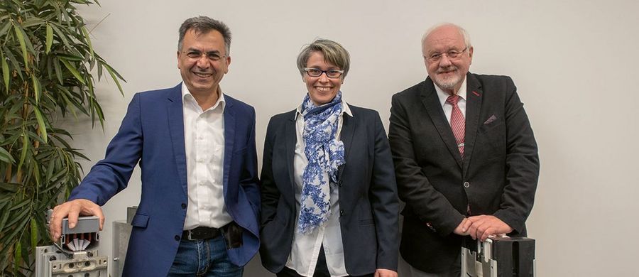 Das ABH Geschäftsführer-Trio: Hüseyin Han, Britta Faber und Manfred Pinkowski Das ABH Geschäftsführer-Trio: Hüseyin Han, Britta Faber und Manfred Pinkowski