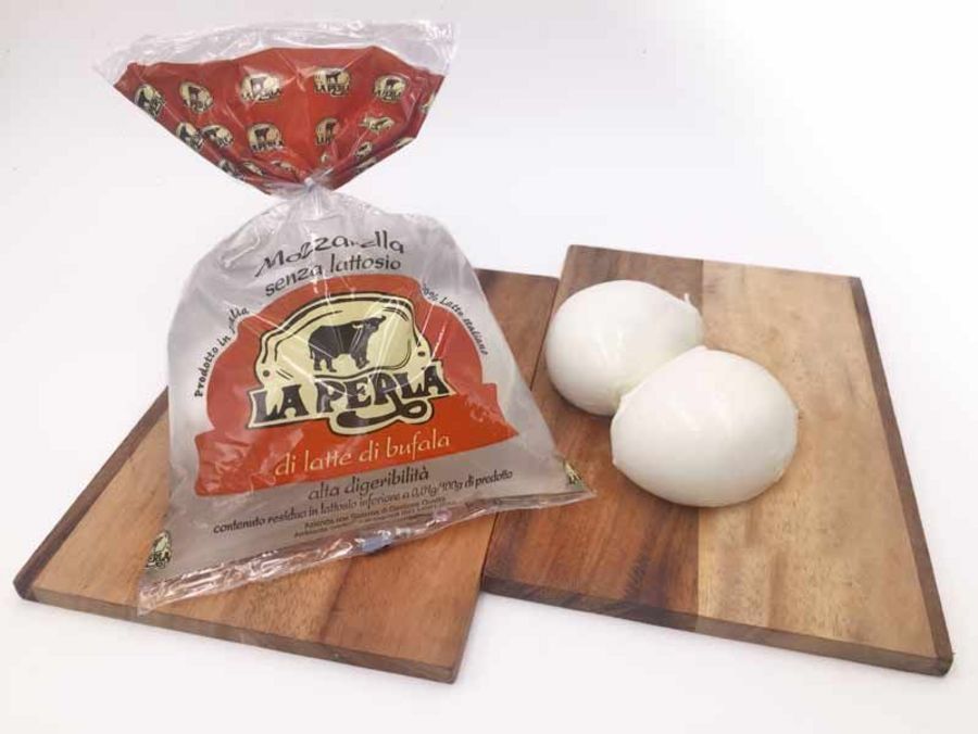 La Perla del Mediterraneo laktosefreier Mozzarella La Perla del Mediterraneo laktosefreier Mozzarella