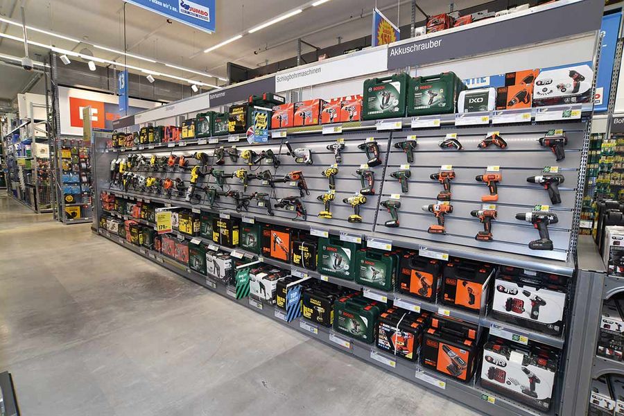 Elektrowerkzeuge sind ein wichtiges Marktsegment für Jumbo Elektrowerkzeuge sind ein wichtiges Marktsegment für Jumbo
