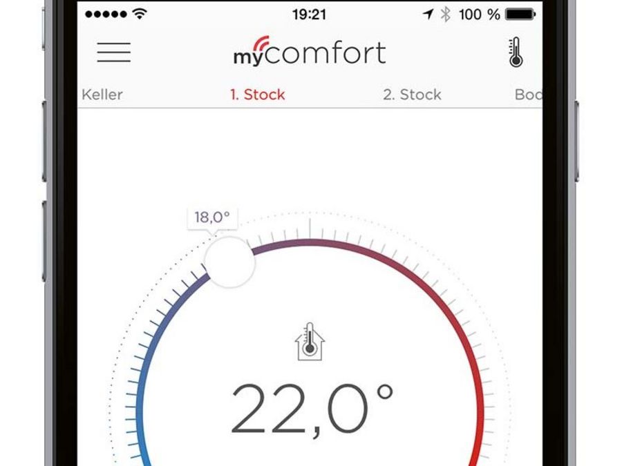 Windhager Zentralheizung App myComfort Windhager Zentralheizung App myComfort