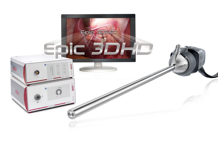 ENDOCAM Epic 3DHD ist eines der modernsten endoskopischen 3D-Systeme auf dem Markt ENDOCAM Epic 3DHD ist eines der modernsten endoskopischen 3D-Systeme auf dem Markt