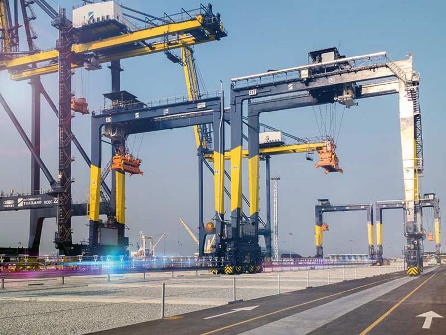 Paul Vahle Laem Chabang Containerhafen