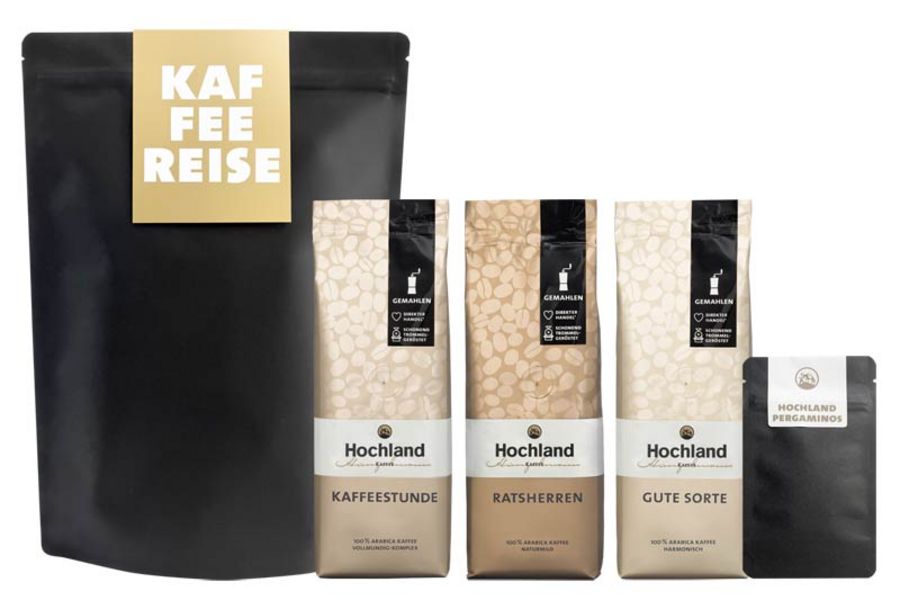 Hochland Kaffee Hunzelmann Set Hochland-Kaffee