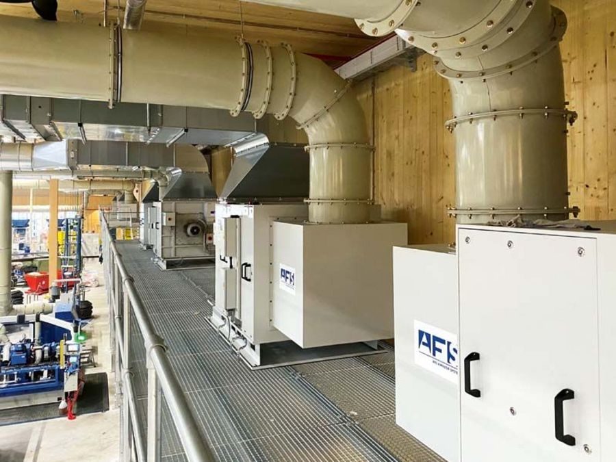 AFS Luftreinigungsanlage für Öl- und Emissionsnebel