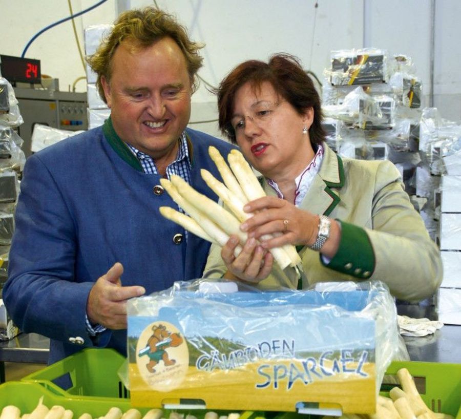 Karl Baumann und seine Ehefrau Rosemarie Karl Baumann und seine Ehefrau Rosemarie