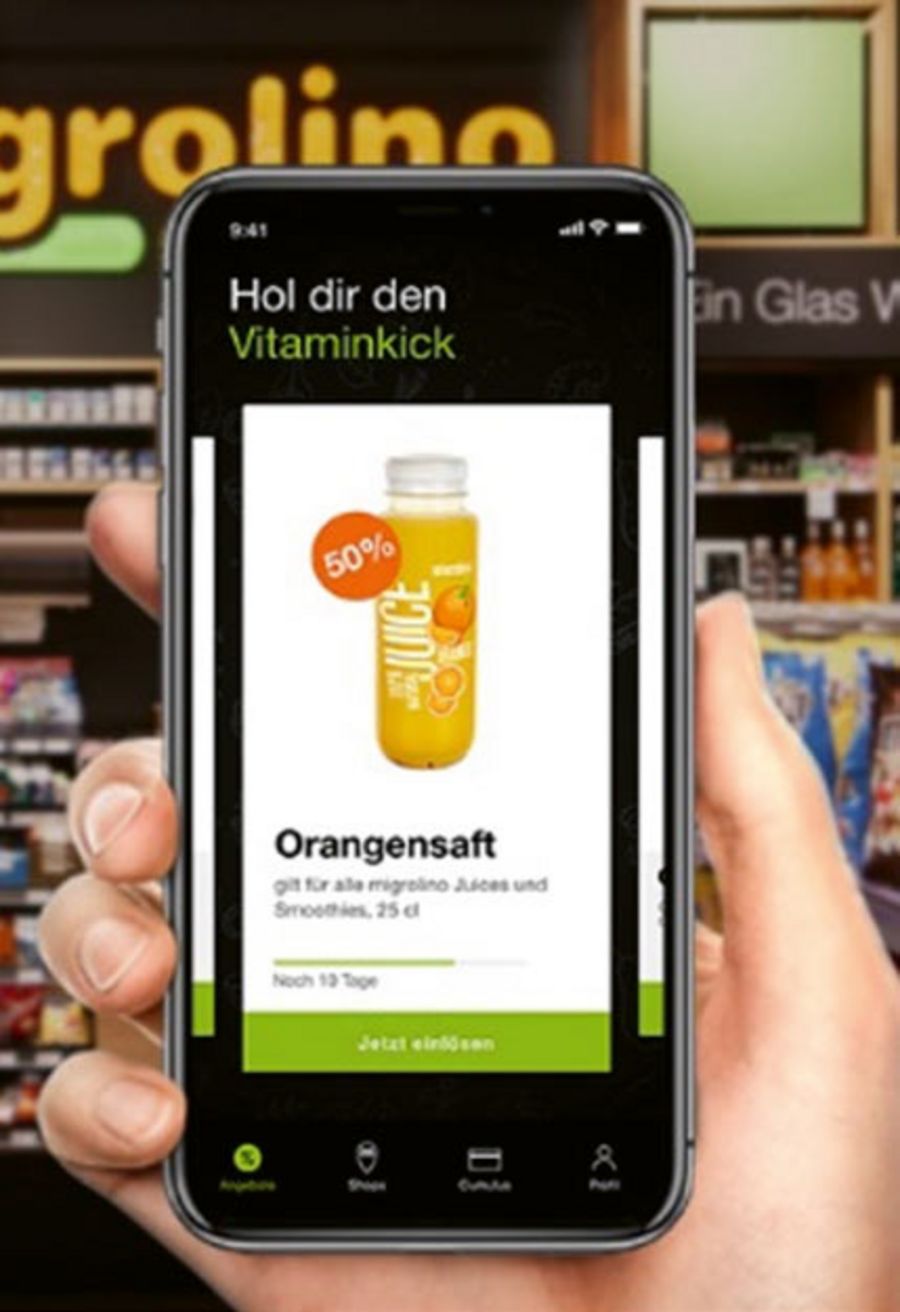 Migrolino AG - Bestellung per App Migrolino AG - Bestellung per App