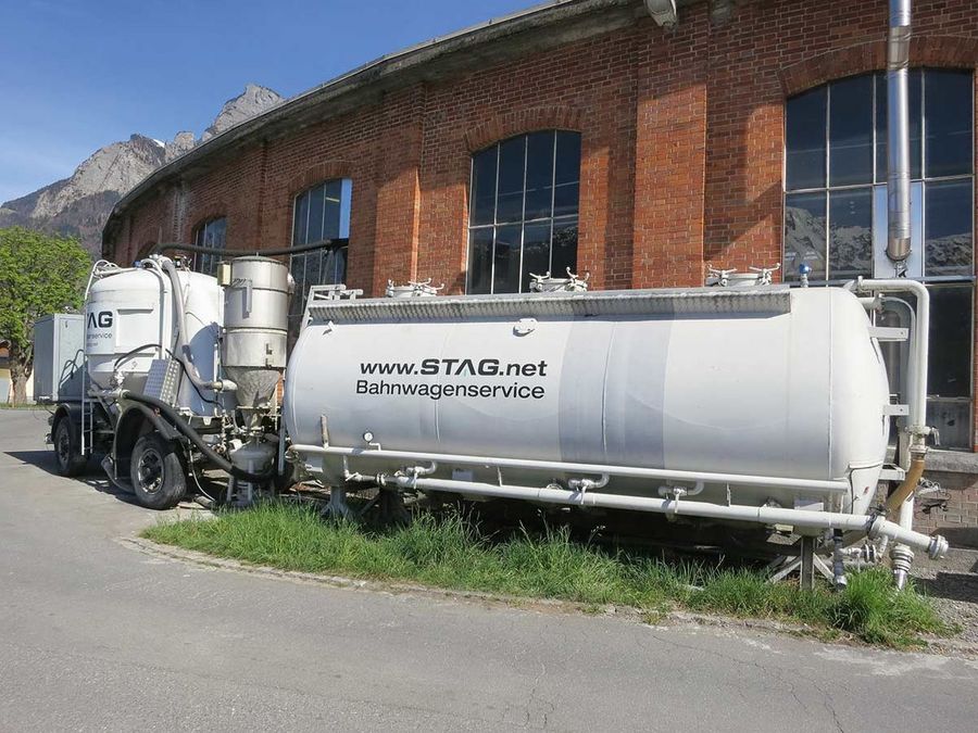 Stag AG Schüttgutbahnwagen Stag AG Schüttgutbahnwagen