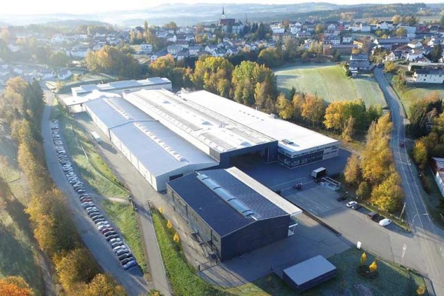 Das Firmengelände der metron eging Gmbh in Eging am See Das Firmengelände der metron eging Gmbh in Eging am See