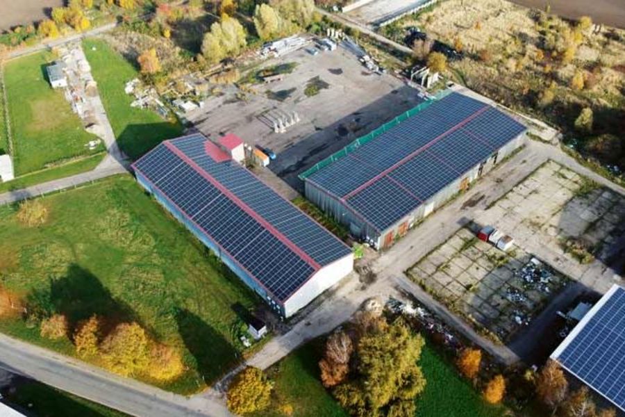 VODASUN - Dach mit PV-Anlage VODASUN - Dach mit PV-Anlage