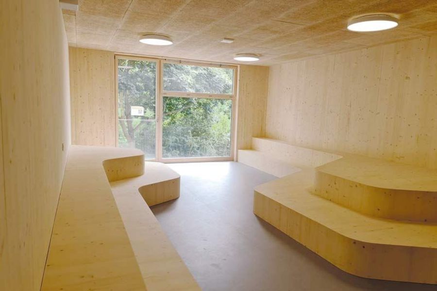 Eine HoMEB Schule für den Berliner Senat /© Kaufmann Bausysteme Eine HoMEB Schule für den Berliner Senat /© Kaufmann Bausysteme