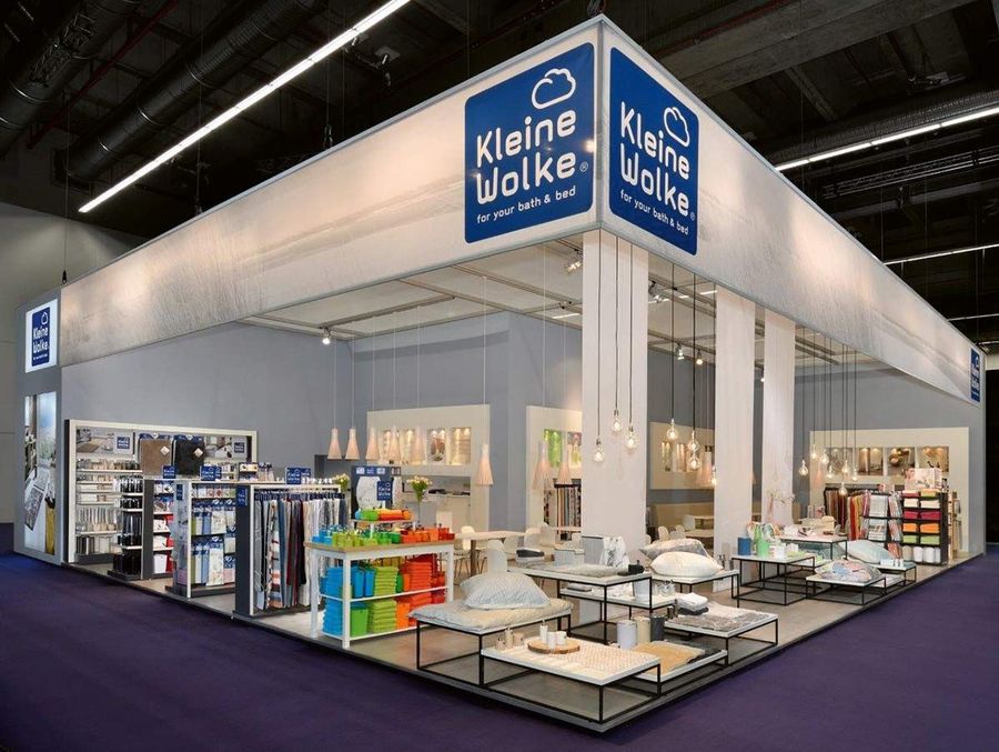 Kleine Wolke Messestand
