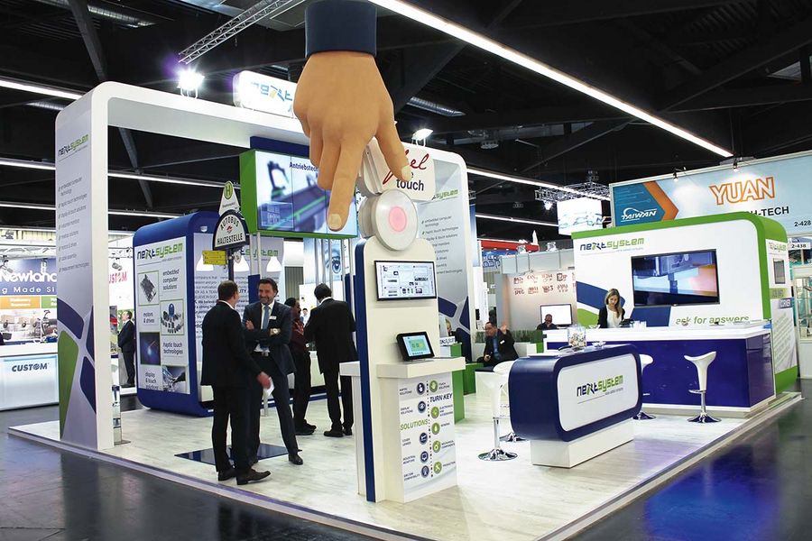 next system - Messestand next system - Messestand
