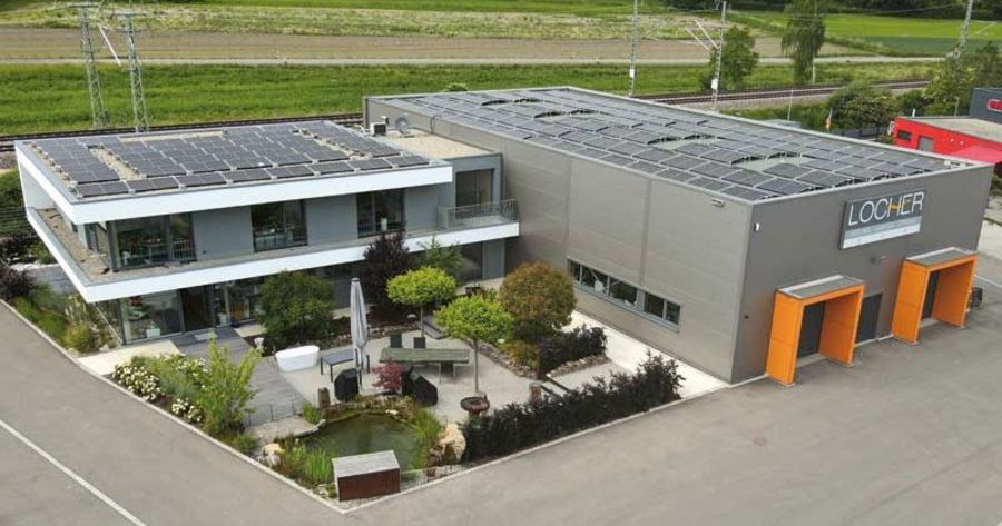 Locher Haustechnik Firmensitz in Erbach Locher Haustechnik Firmensitz in Erbach