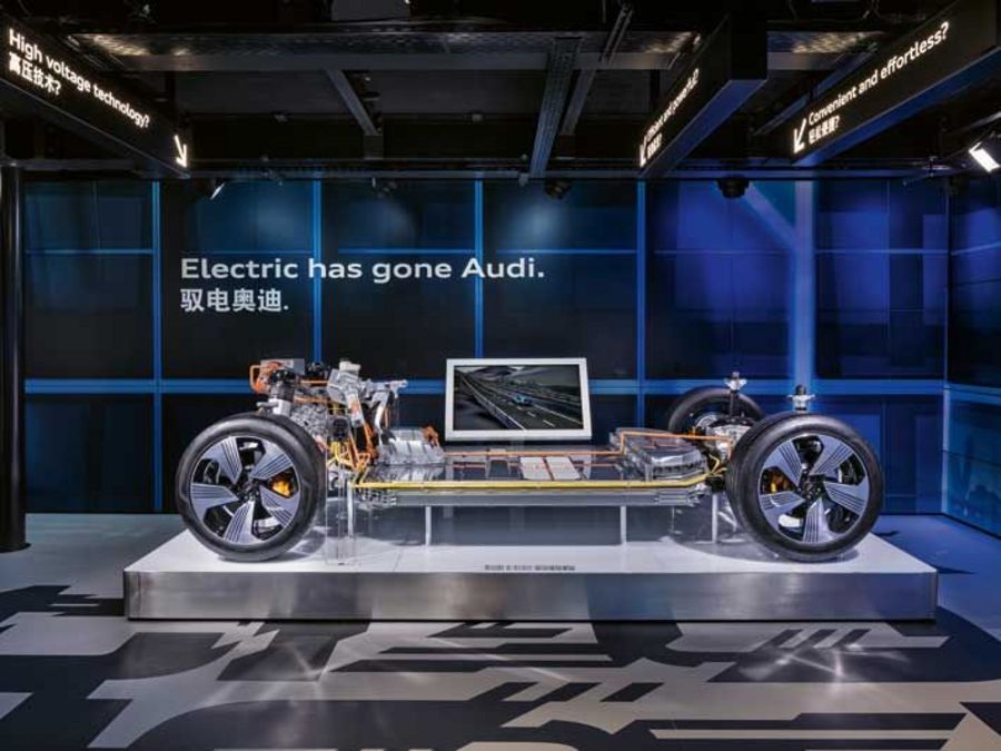 metron eging Exponat für Audi metron eging Exponat für Audi
