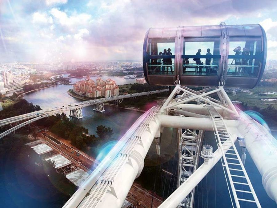 Paul Vahle Riesenrad in Singapore