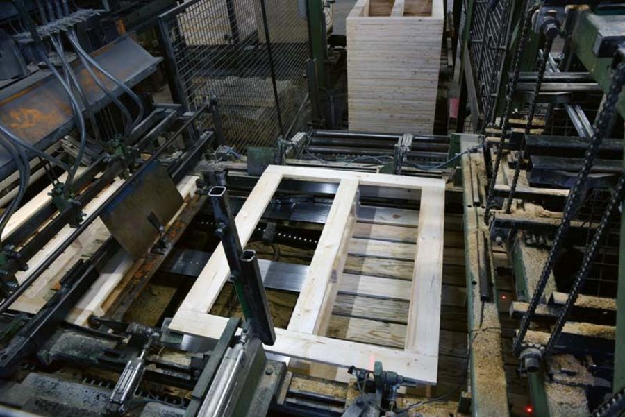 Voshaar Palettenwerk Fertigung Voshaar Palettenwerk Fertigung