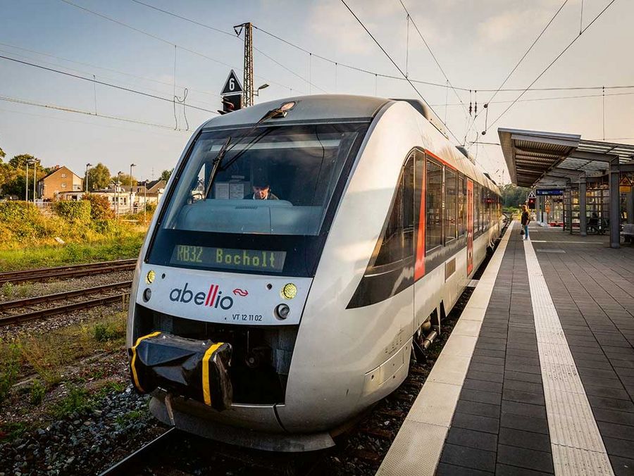 Abellio Lint 41 Abfahrt