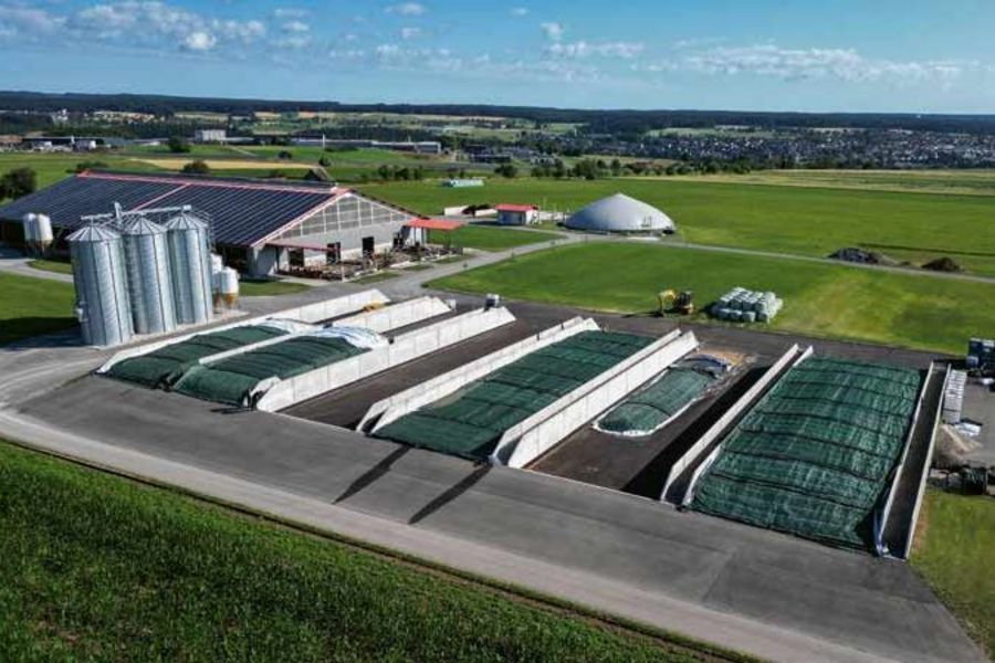 Bosch Beton Stützmauern für Fahrsilos