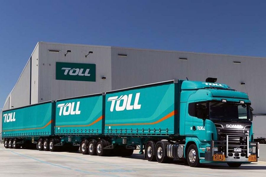 Toll Global Forwarding LKW Toll Global Forwarding LKW