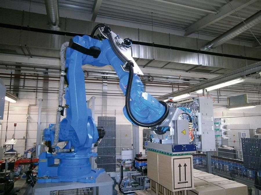 Den Braven: Moderne Maschinen wie Verpackungs- und Palettierroboter