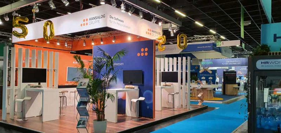 HANSALOG Messestand HANSALOG Messestand