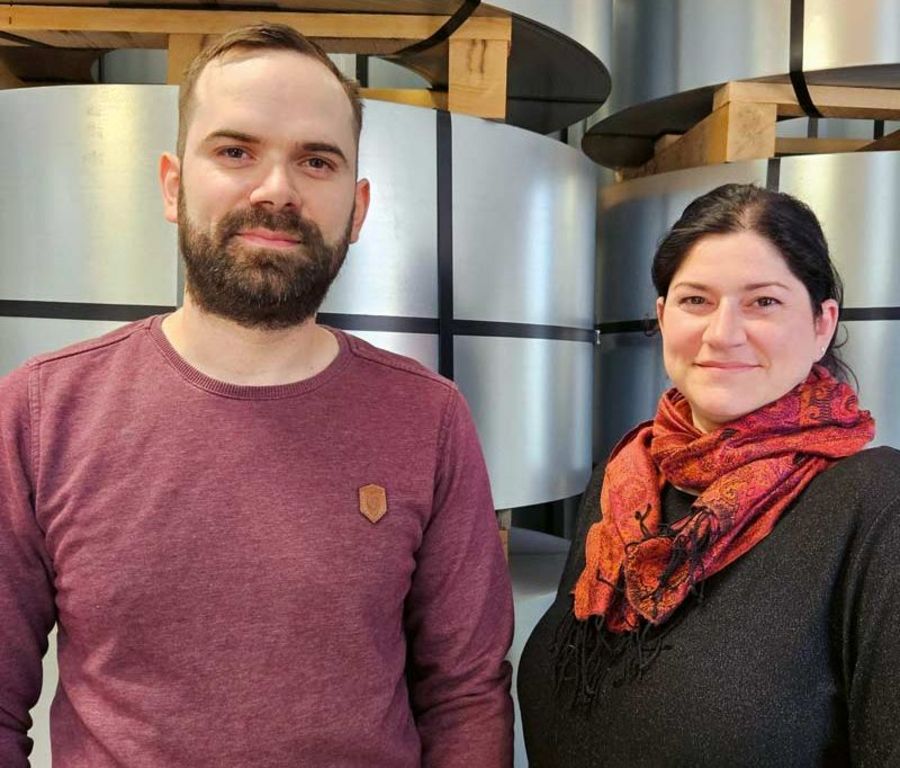 Diana Betzinger und Daniel Marzari, Geschäftsführung der Marzari Technik GmbH Diana Betzinger und Daniel Marzari, Geschäftsführung der Marzari Technik GmbH