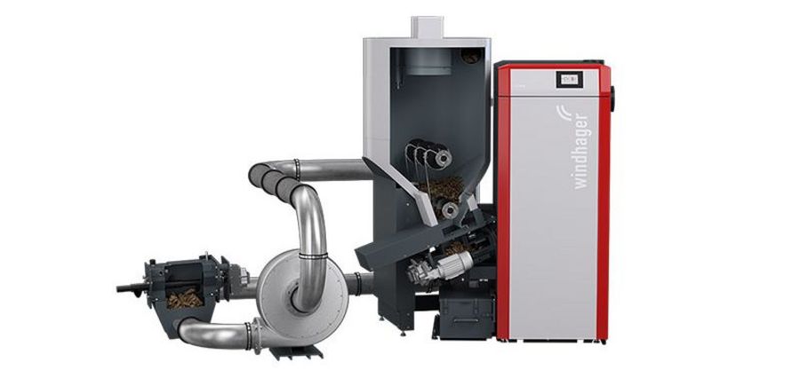 Windhager Zentralheizung PuroWIN Hackgutkessel Windhager Zentralheizung PuroWIN Hackgutkessel