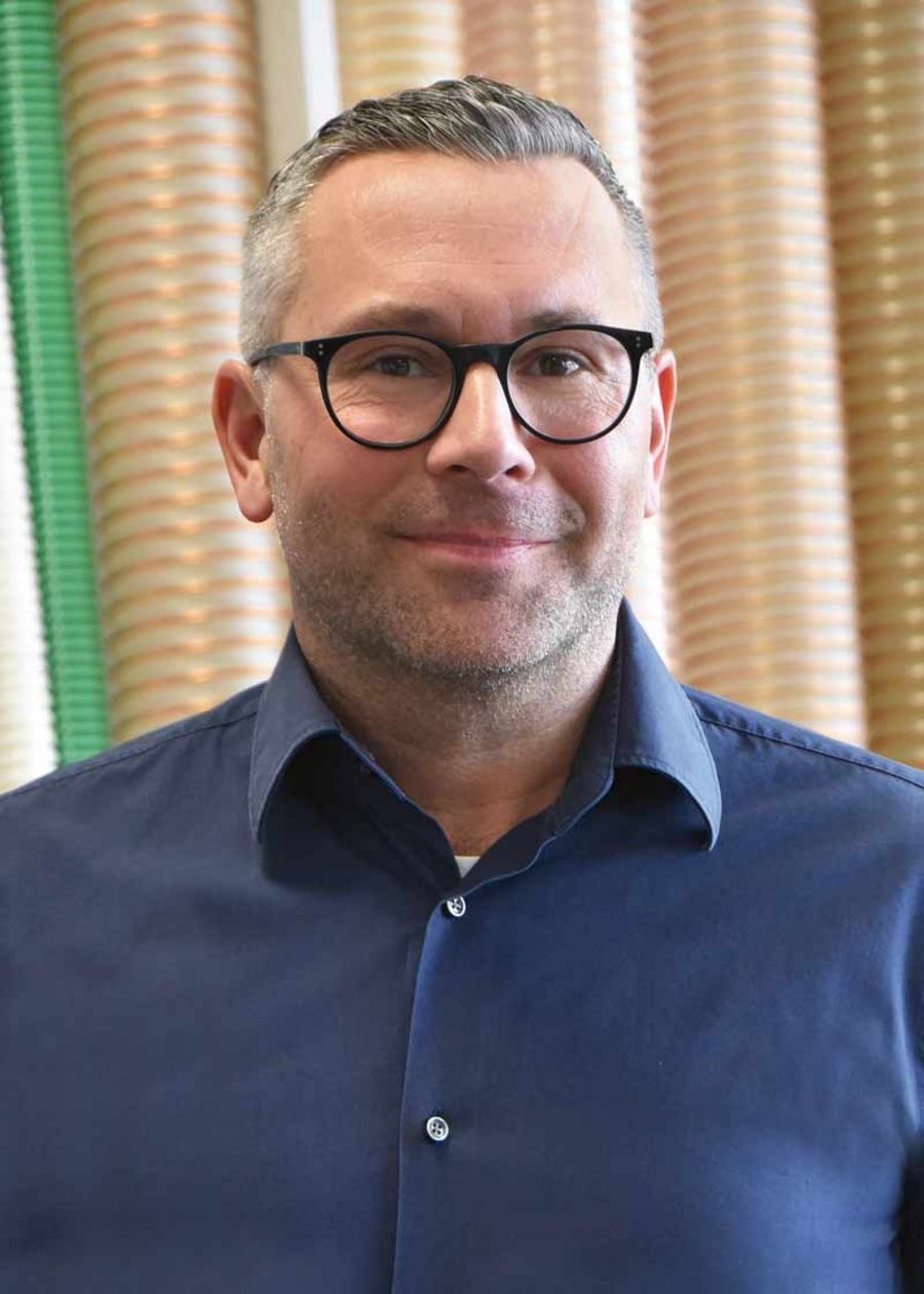 Sebastian Gombert, Geschäftsführer der Flexschlauch Produktions GmbH Sebastian Gombert, Geschäftsführer der Flexschlauch Produktions GmbH