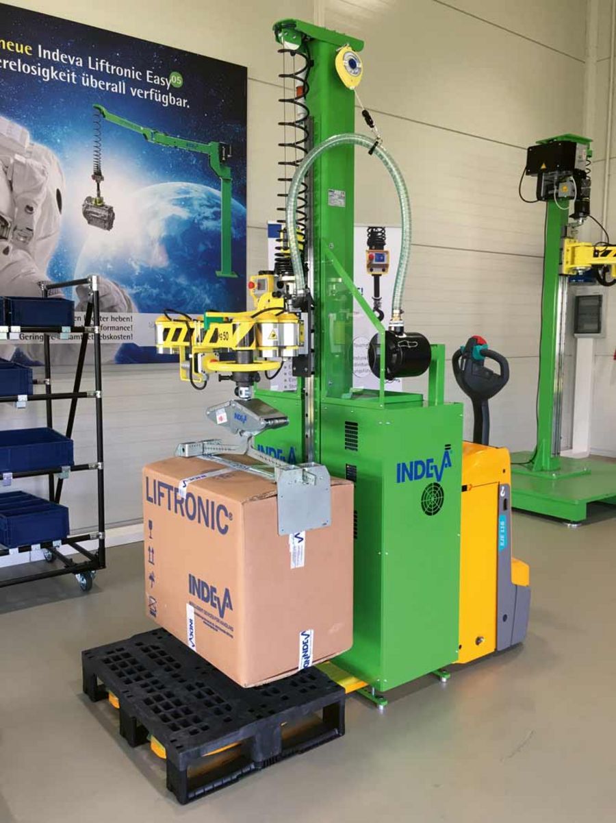 Scaglia INDEVA Akku-betriebenes Kartonlifting Scaglia INDEVA Akku-betriebenes Kartonlifting