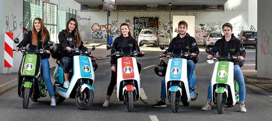 Süwag Elektrorolle im Sharing-Modell Süwag Elektrorolle im Sharing-Modell