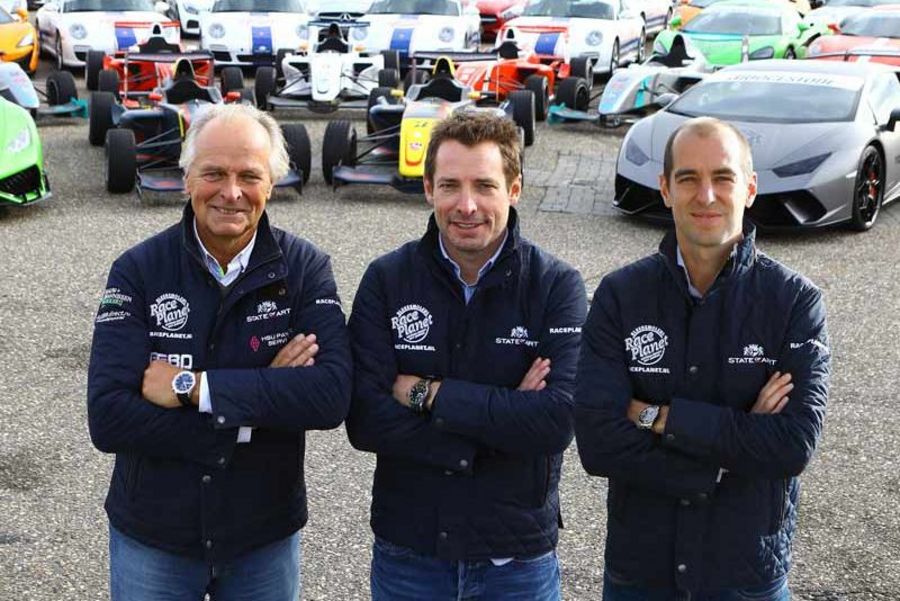 Circuit Park Zandvoort Incentives - Vater Michael Bleekemolen  mit seinen Söhnen Sebastiaan und Jeroen