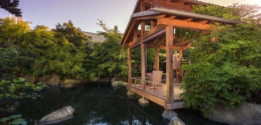 Der Japangarten im Hotel Schindlerhof Der Japangarten im Hotel Schindlerhof